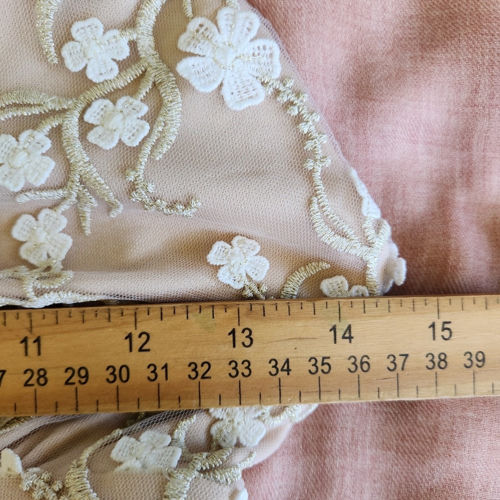 NWT Altar'd State Dress Caledonia Floral Formal Maxi XS Romantic Boho Ivory $189 - Picture 6 of 8
